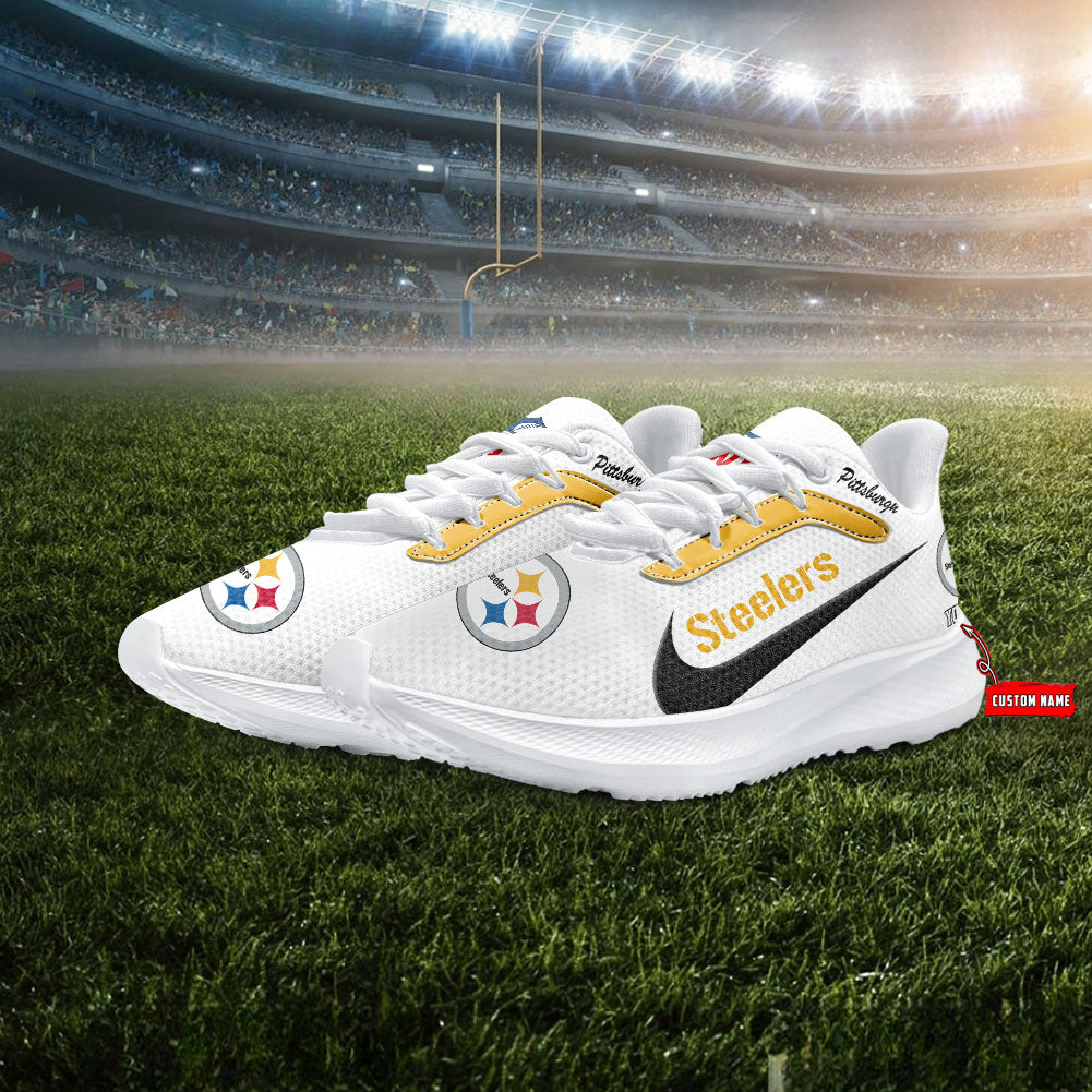 Pittsburgh Steelers Lightweight Patch Decor Running Shoes AZBTRS000027