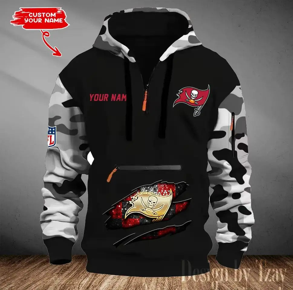 Tampa Bay Buccaneers Camouflage Hooded Sweatshirt HA93