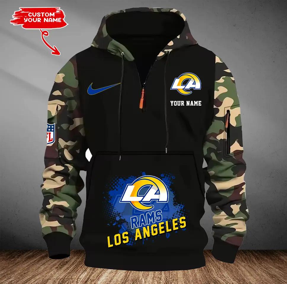 Los Angeles Rams Camouflage Hooded Sweatshirt HA50