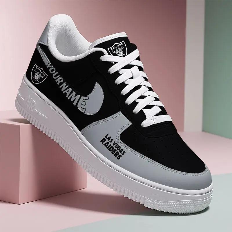 Las Vegas Raiders New Personalized AF1-1 Sneakers 2025 AZBTAF1N000017