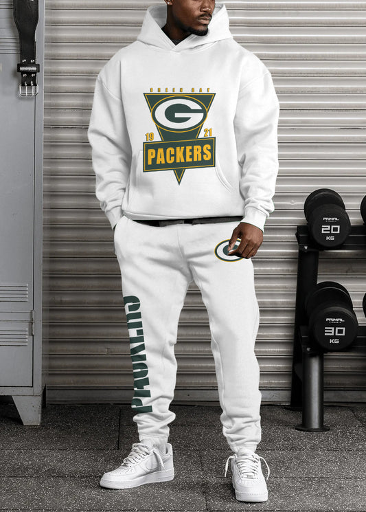 Green Bay Packers Combo Pullover Hoodie And Sweatpants AZBTPHSP000398