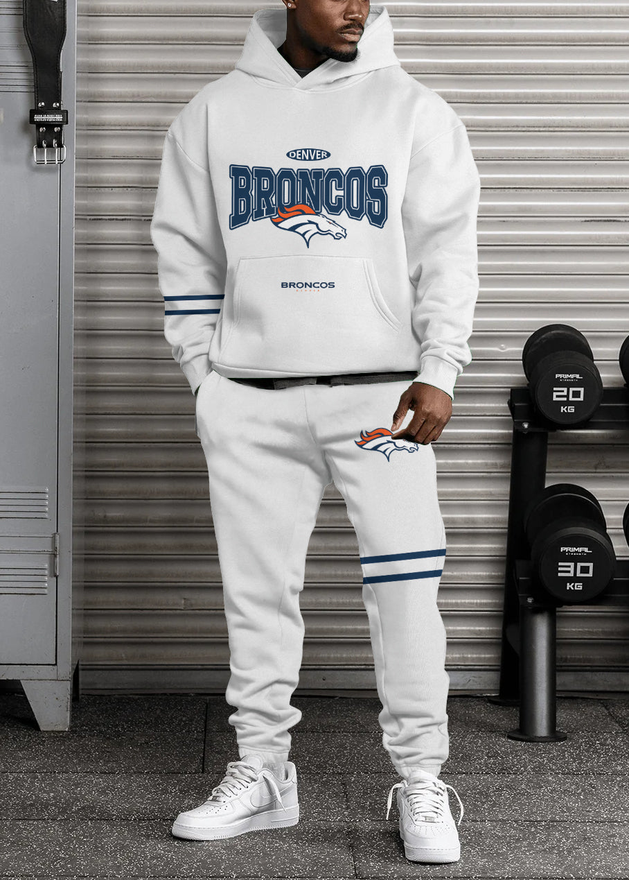Denver Broncos Combo Pullover Hoodie And Sweatpants AZBTPHSP000361