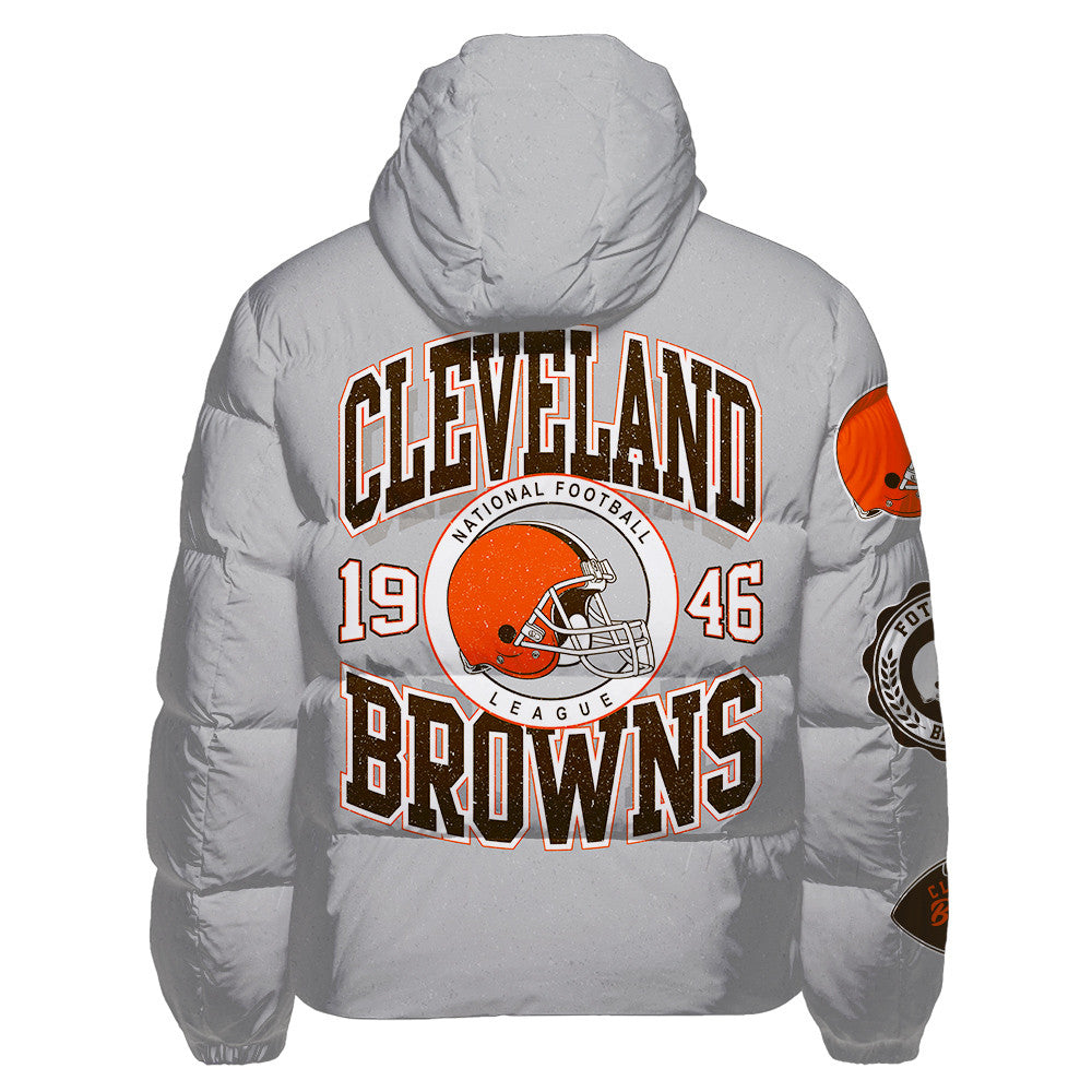 Cleveland Browns CozyCloud Down Jacket AZBTDWJ000038