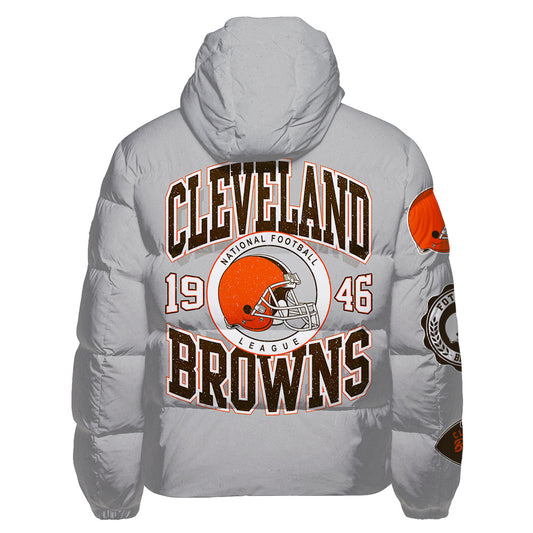 Cleveland Browns CozyCloud Down Jacket AZBTDWJ000038