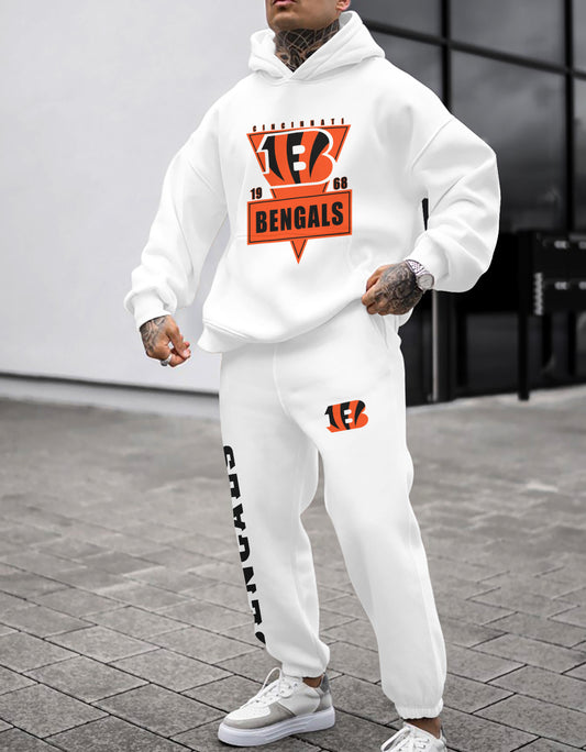 Cincinnati Bengals Combo Pullover Hoodie And Sweatpants AZBTPHSP000469