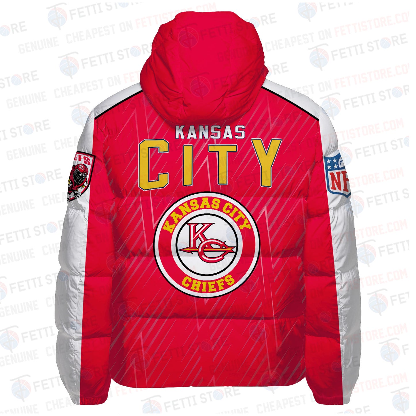Kansas City Chiefs CozyCloud Down Jacket AZBTDWJ000354