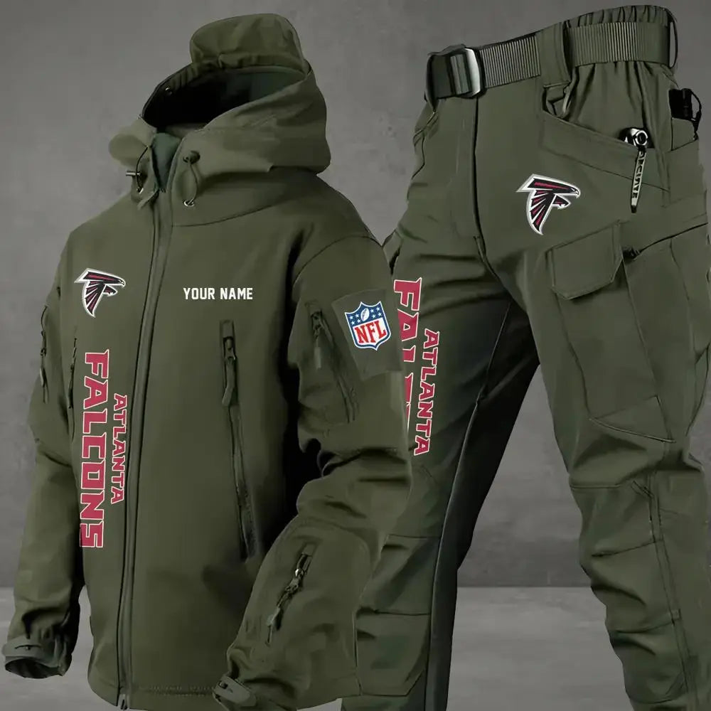 Atlanta Falcons Outdoor Jacket and Pants 000147