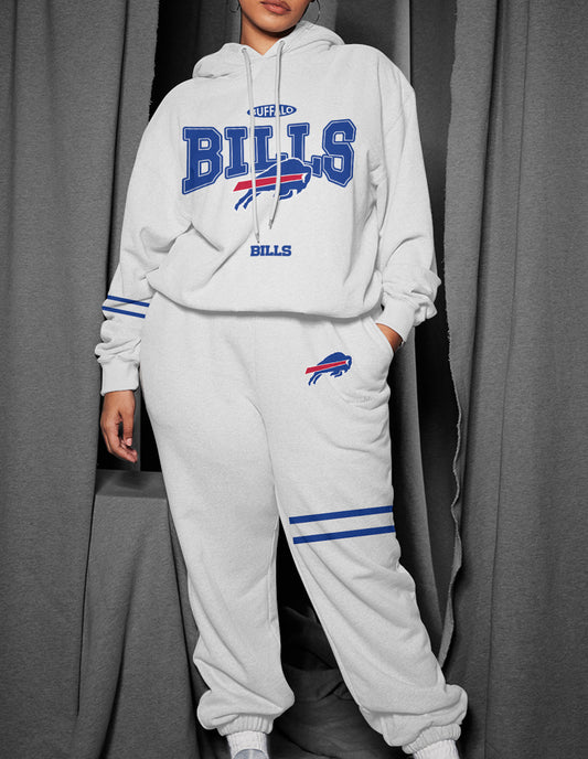 Buffalo Bills Combo Pullover Hoodie And Sweatpants AZBTPHSP000203