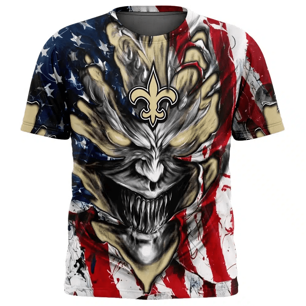 New Orleans Saints All Over Printed T-shirt Sweatshirt Hoodie AZCHD590