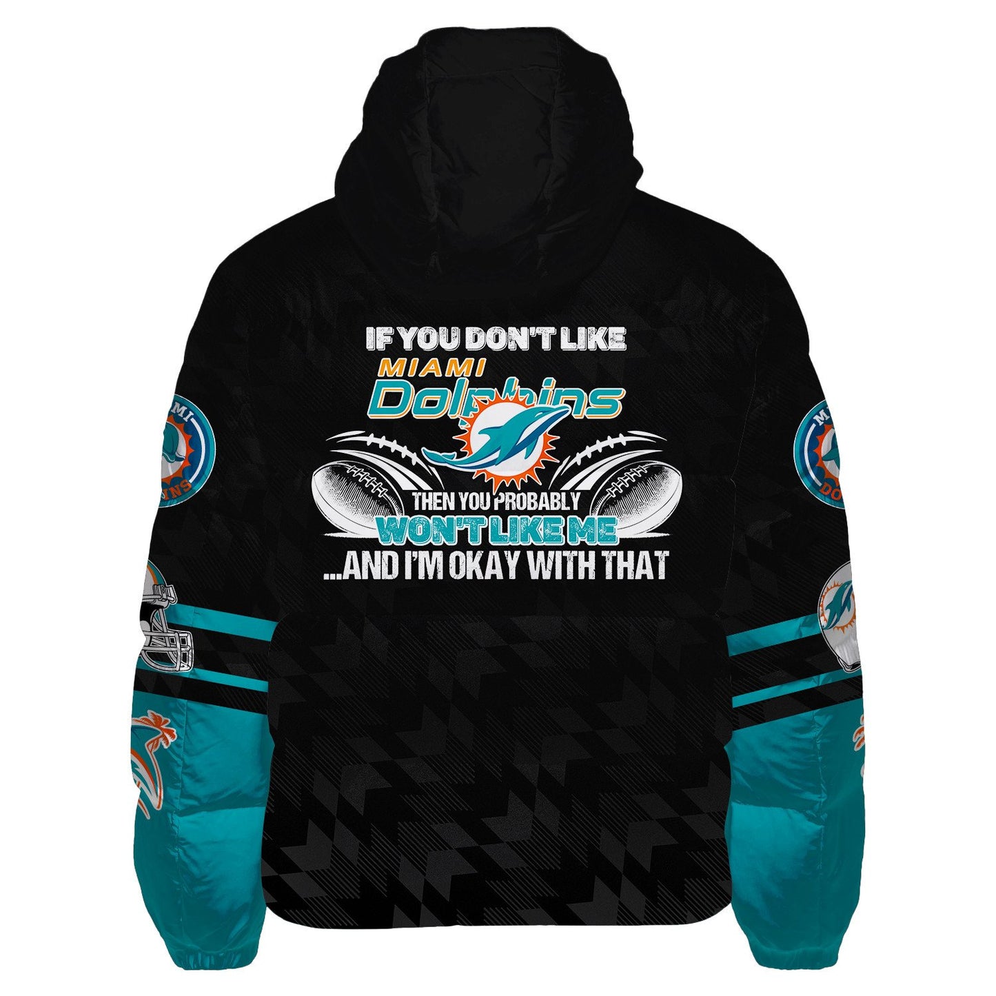 Miami Dolphins CozyCloud Down Jacket AZBTDWJ000306