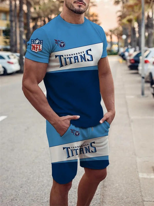 Tennessee Titans T-shirt and Shorts AZTS622