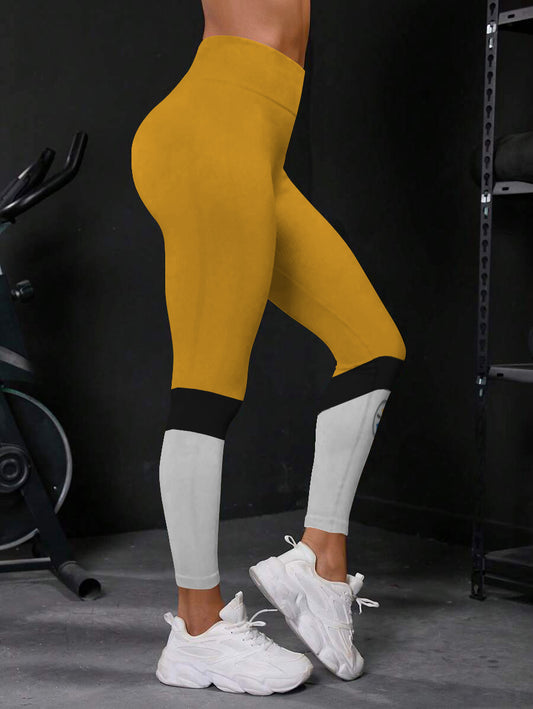 Pittsburgh Steelers High Waist Push Up Printed Leggings