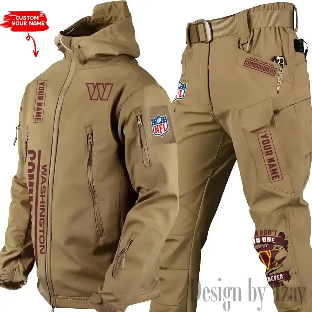 Washington Commanders Outdoor Jacket and Pants 000101