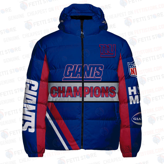 New York Giants  CozyCloud Down Jacket AZBTDWJ000125