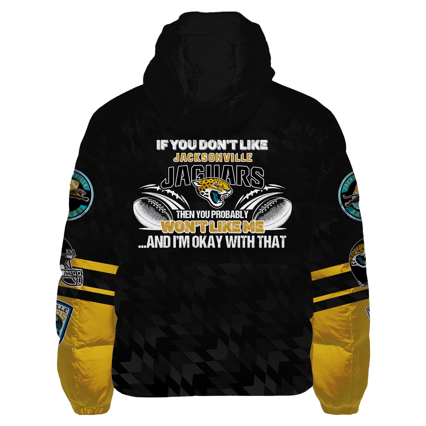 Jacksonville Jaguars CozyCloud Down Jacket AZBTDWJ000382