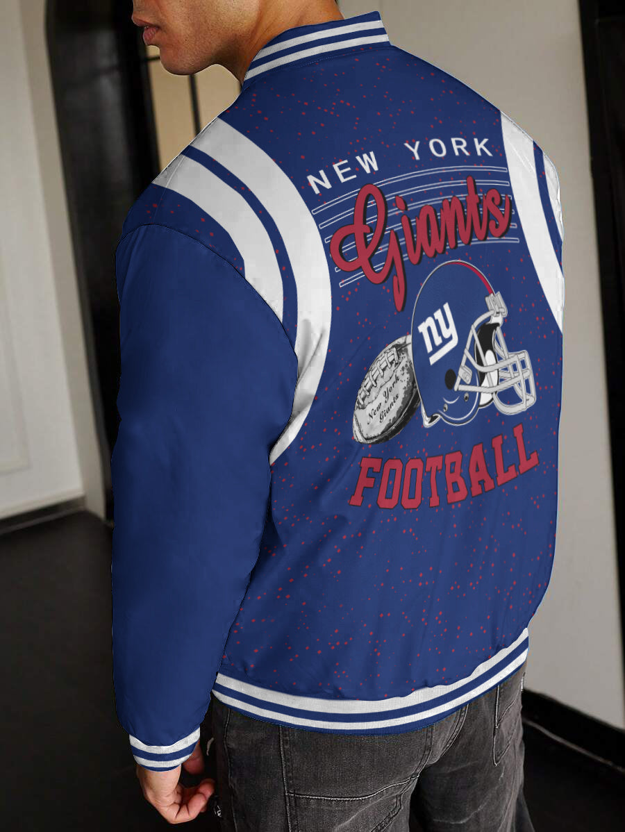 New York Giants National Football League Varsity Jacket AZBTVJK000483