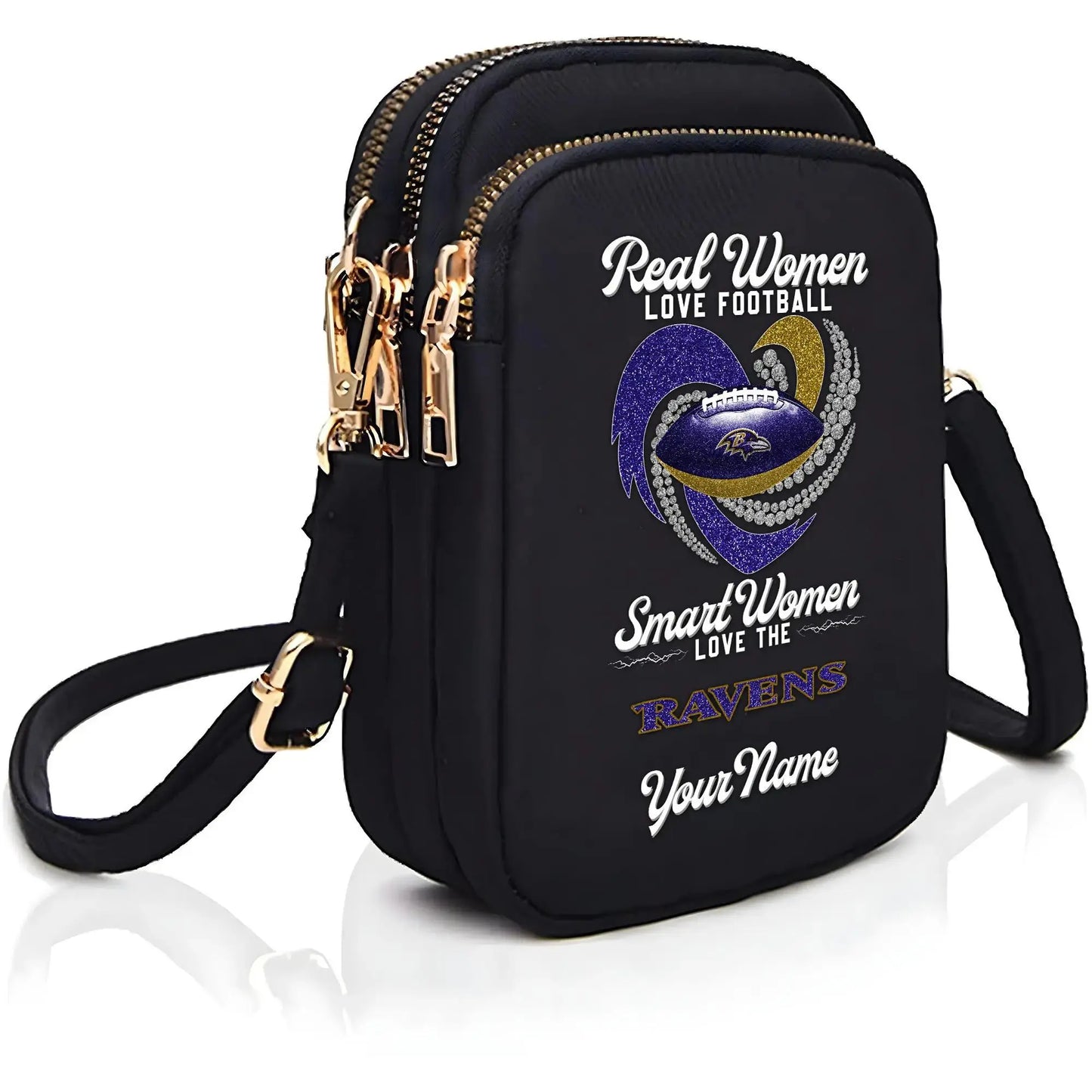 Baltimore Ravens Mini Crossbody Bag for Women New Trending 2025 AZBT2DMCB000010