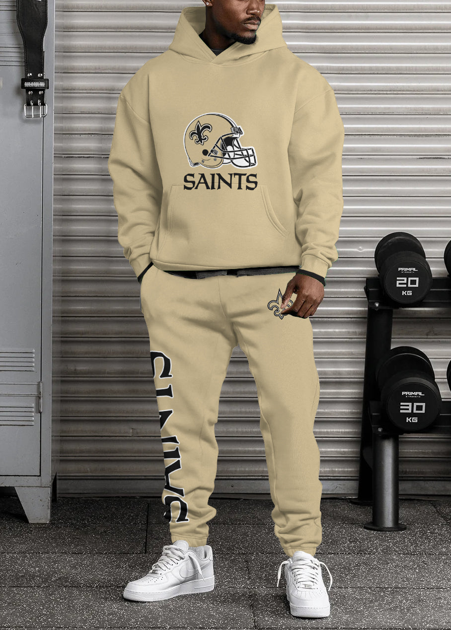 New Orleans Saints Combo Pullover Hoodie And Sweatpants AZBTPHSP000425