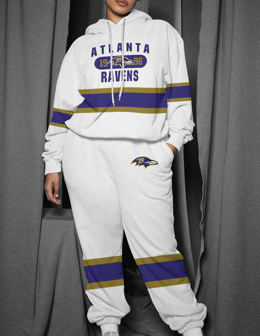 Baltimore Ravens Combo Pullover Hoodie And Sweatpants AZBTPHSP000218