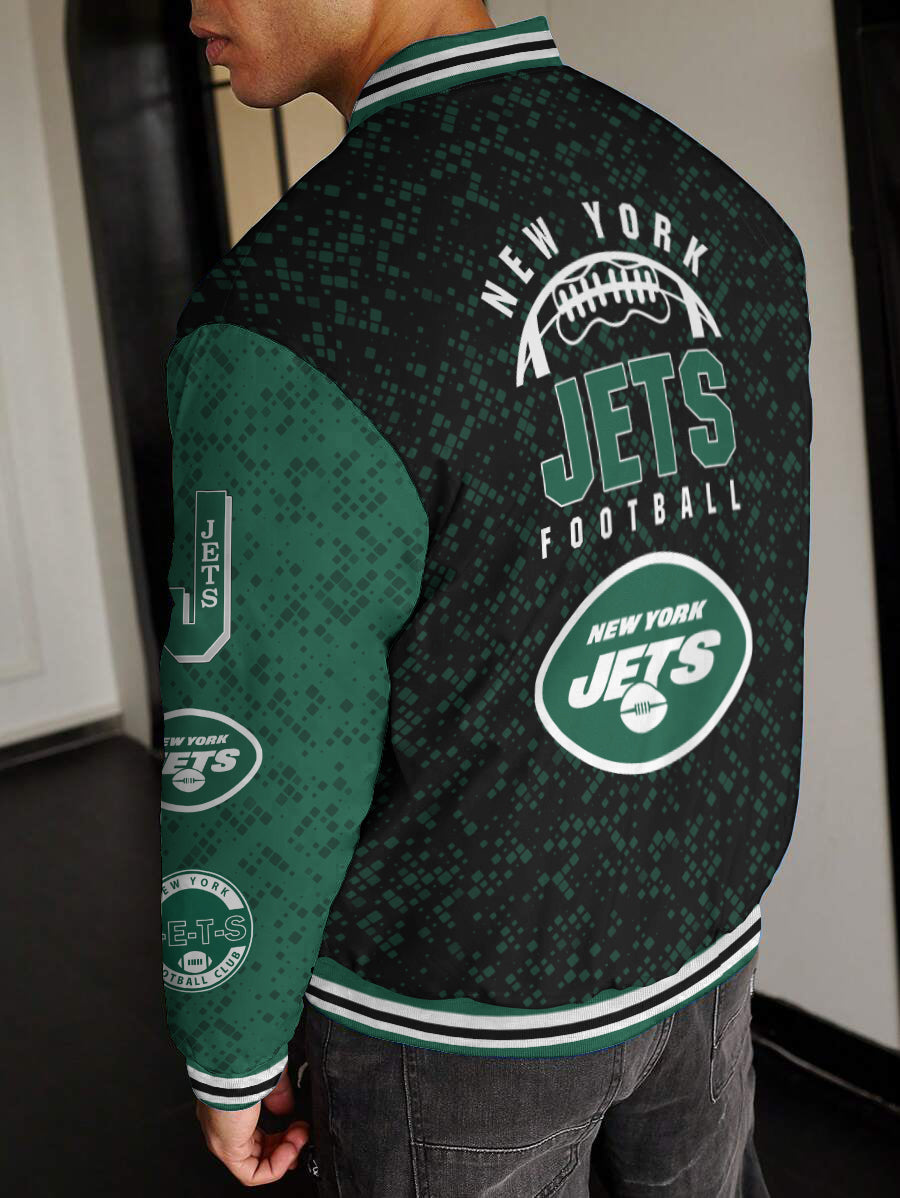 New York Jets National Football League Varsity Jacket AZBTVJK000477