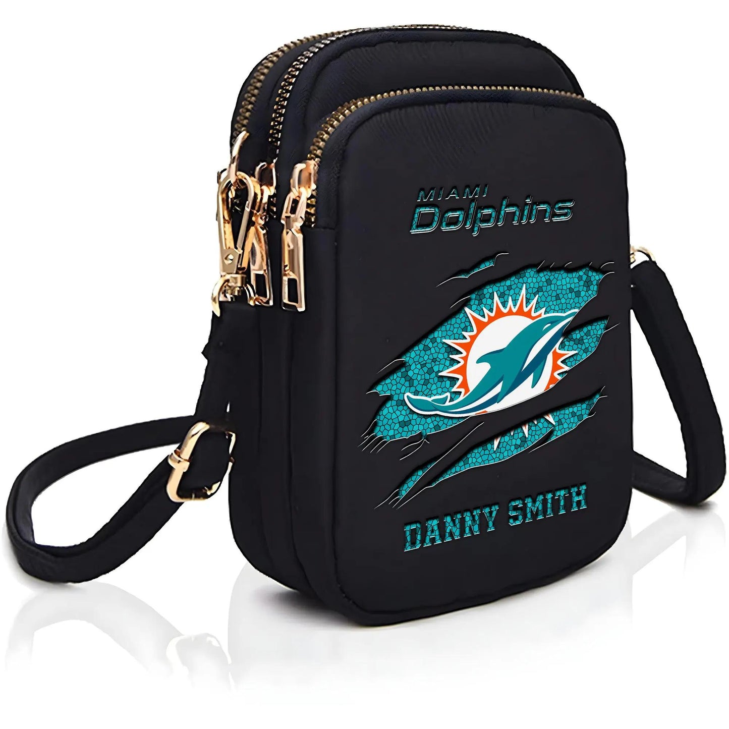 Miami Dolphins Mini Crossbody Bag for Women New Trending 2025 AZBT2DMCB000068