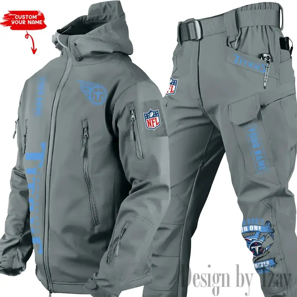Tennessee Titans Outdoor Jacket and Pants 000102