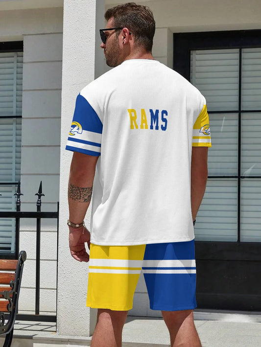 Los Angeles Chargers T-shirt and Shorts AZBTTSAS000015