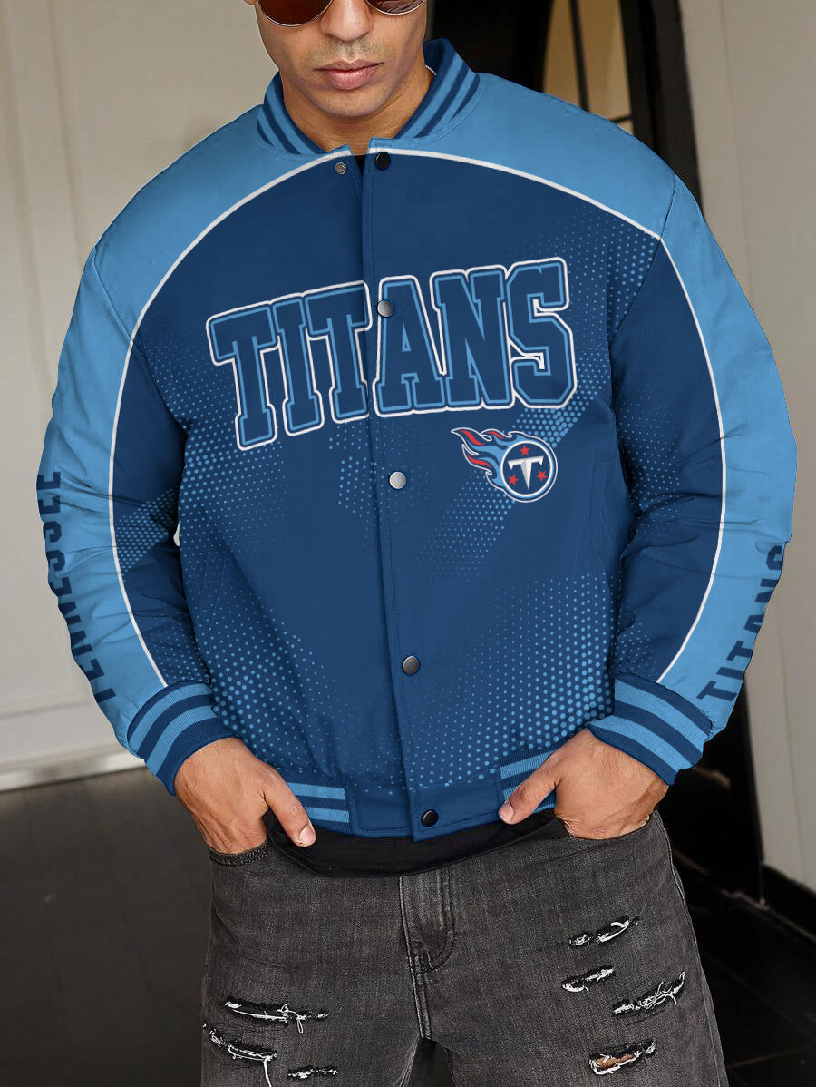 Tennessee Titans National Football League Varsity Jacket AZBTVJK000461
