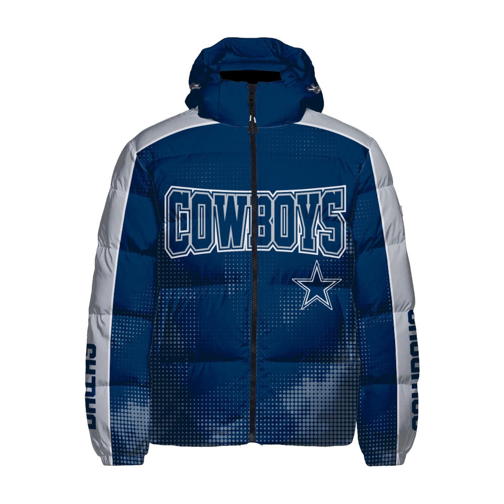 Dallas Cowboys CozyCloud Down Jacket AZBTDWJ000331
