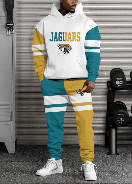 Jacksonville Jaguars Combo Pullover Hoodie And Sweatpants AZBTPHSP000148