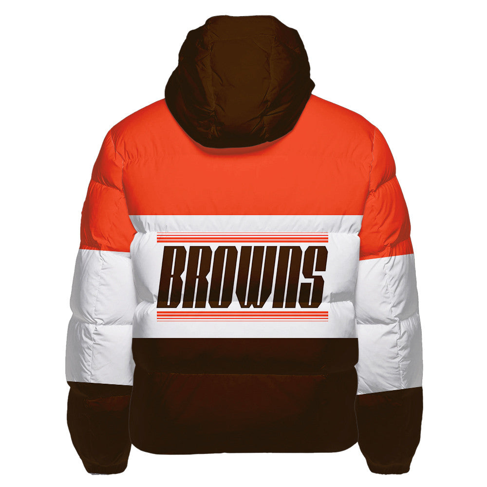Cleveland Browns CozyCloud Down Jacket AZBTDWJ000144
