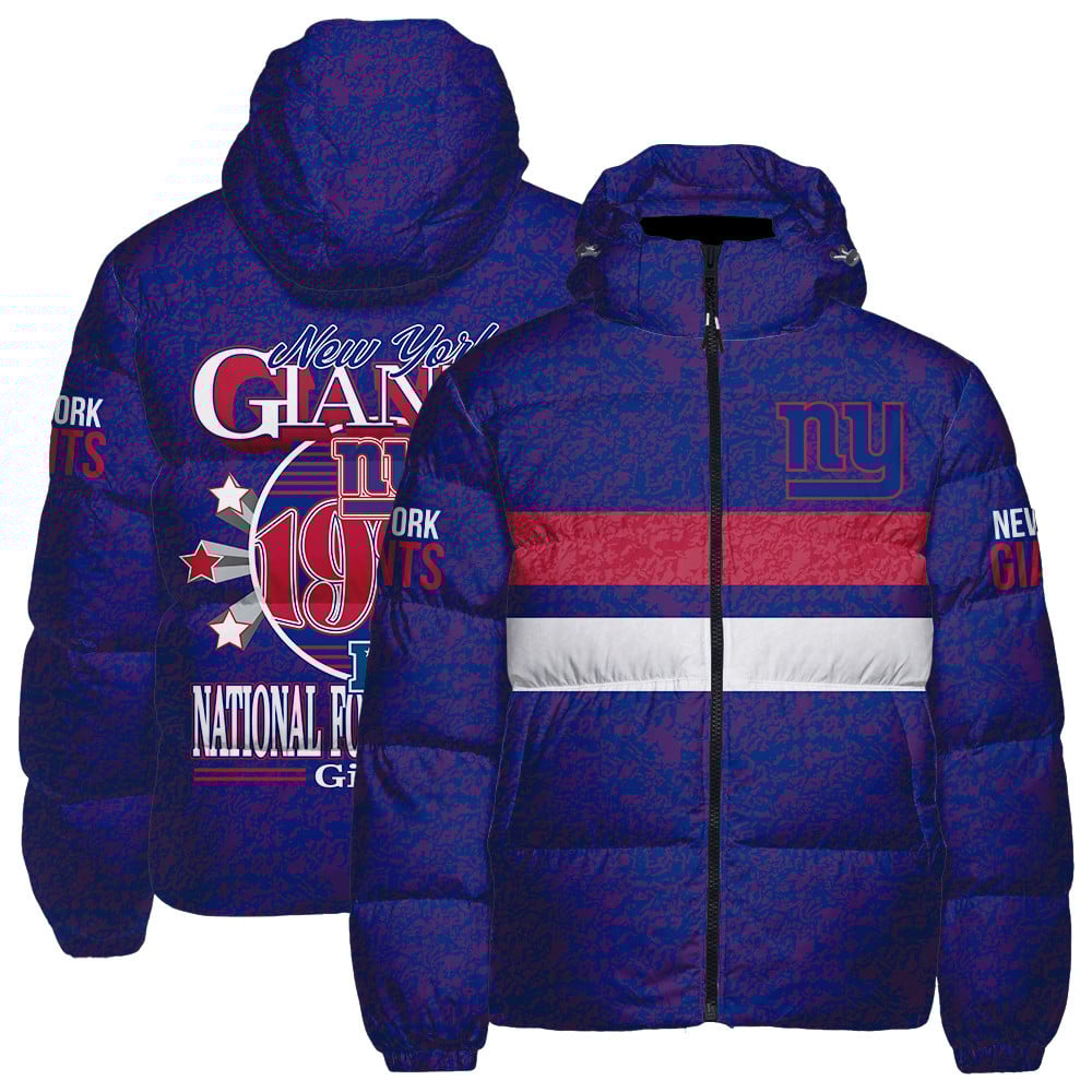 New York Giants CozyCloud Down Jacket AZBTDWJ000107