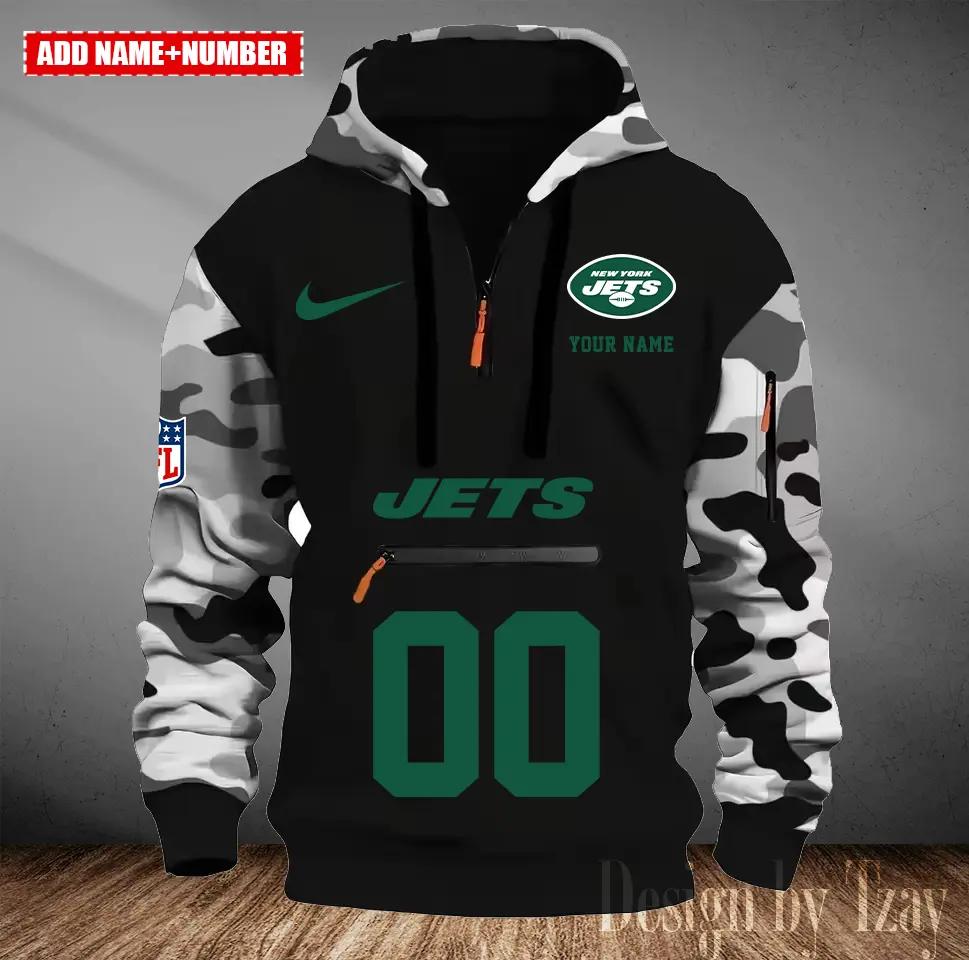 New York Jets Camouflage Hooded Sweatshirt HA25