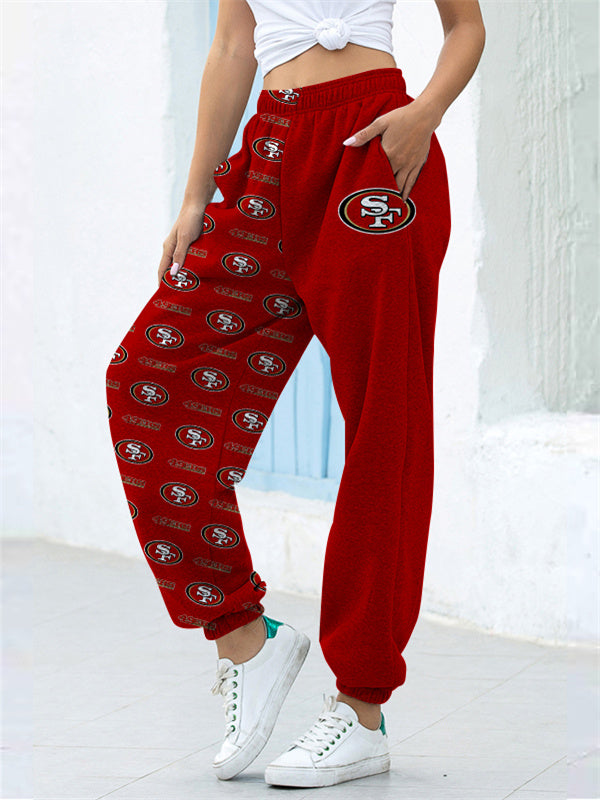 San Francisco 49ers 3D Printed Pocket Sweatpants AZBTBSP000075