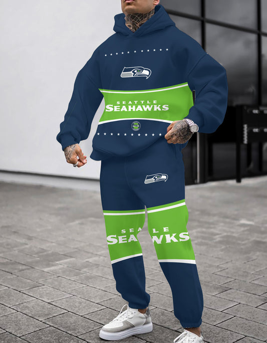 Seattle Seahawks Combo Pullover Hoodie And Sweatpants AZBTPHSP000259