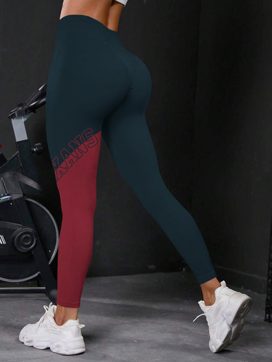 Houston Texans High Waist Push Up Printed Leggings (3)
