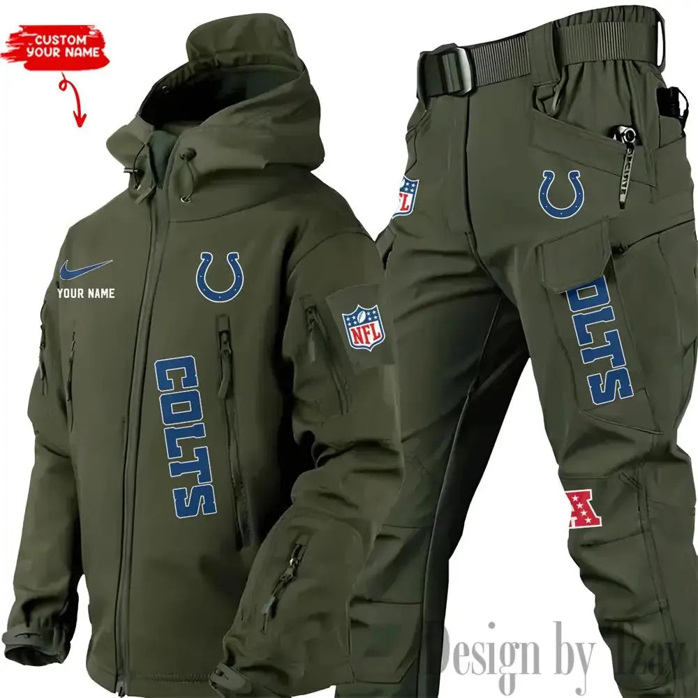 Indianapolis Colts Outdoor Jacket and Pants 000046