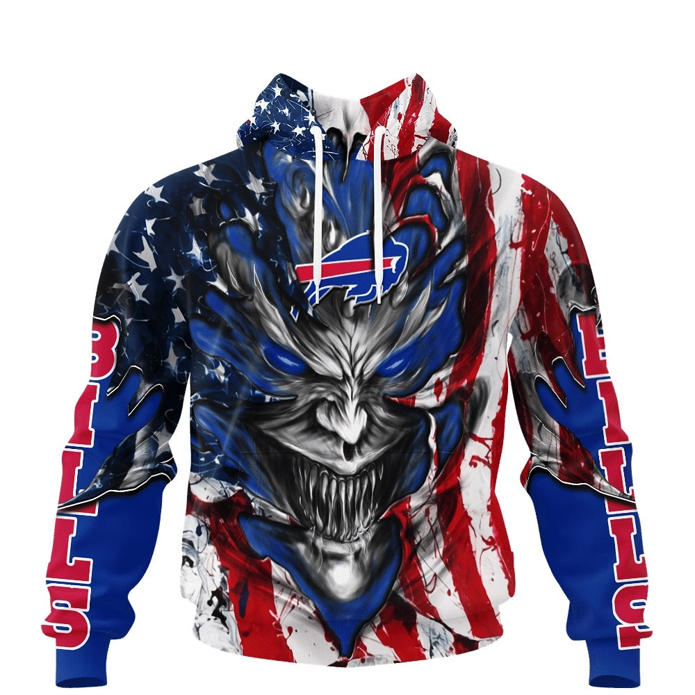 Buffalo Bills All Over Printed T-shirt Sweatshirt Hoodie AZCHD571