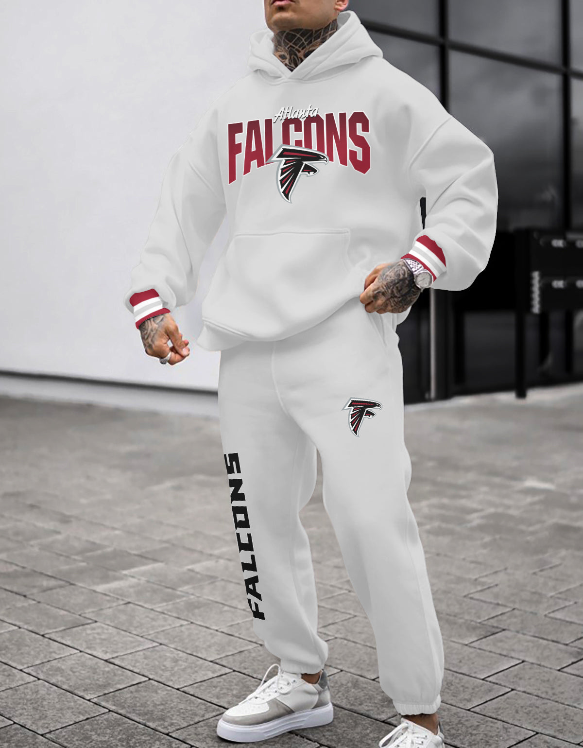 Atlanta Falcons Combo Pullover Hoodie And Sweatpants AZBTPHSP000273