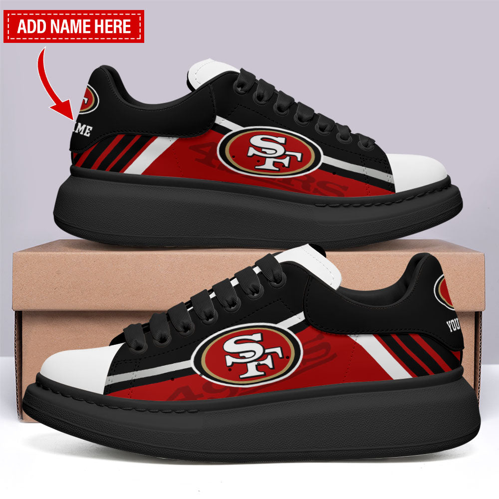 San Francisco 49ers Personalized MQ Sneakers BG42