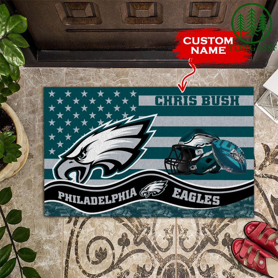 Philadelphia Eagles Personalized Doormat BGDMM605