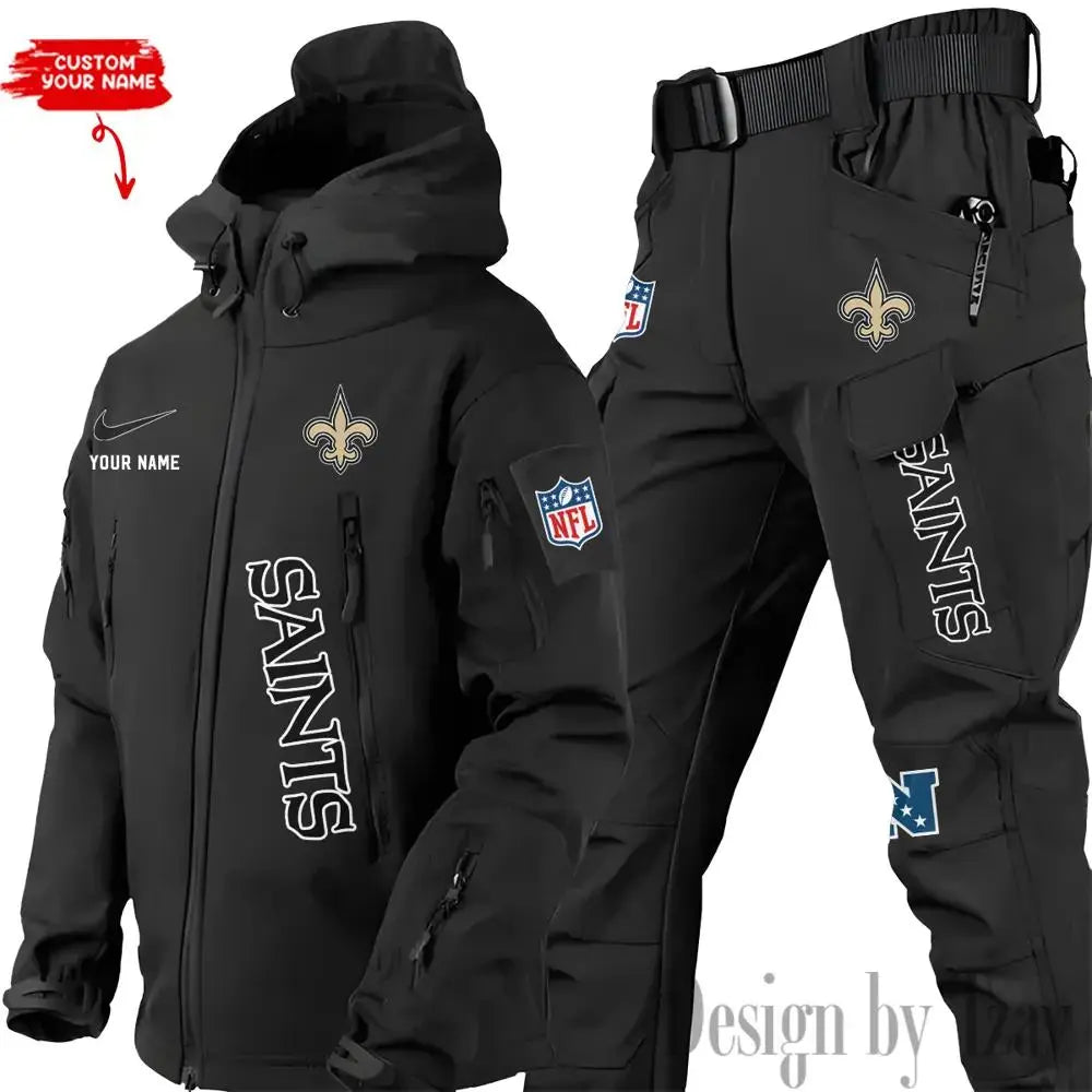 New Orleans Saints Outdoor Jacket and Pants 000058
