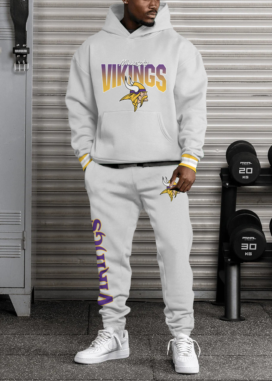 Minnesota Vikings Combo Pullover Hoodie And Sweatpants AZBTPHSP000156