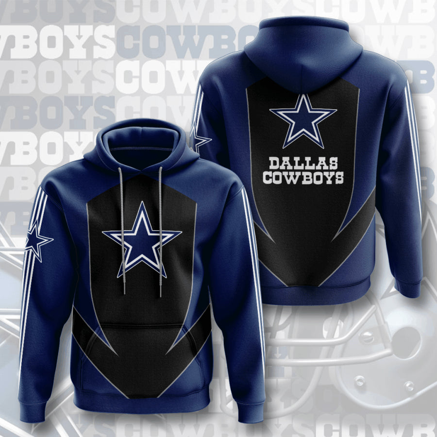 Dallas Cowboys 3D Hoodie