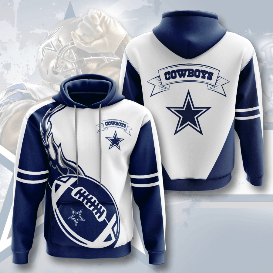 Dallas Cowboys 3D Hoodie