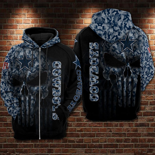 Dallas Cowboys Camo Hoodie 12