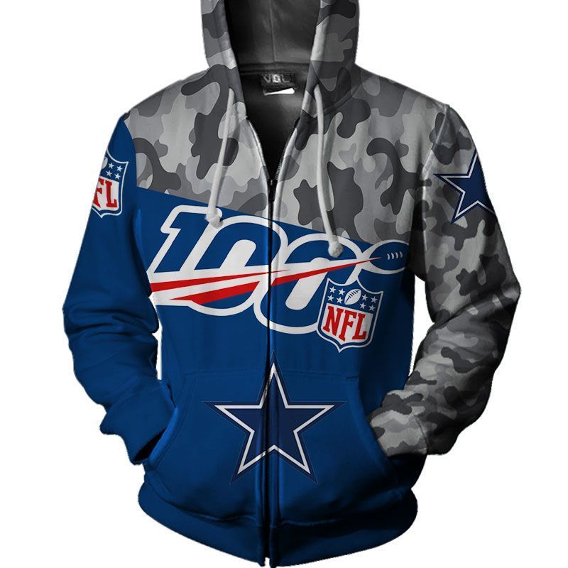 Dallas Cowboys Custom 6 Hoodie