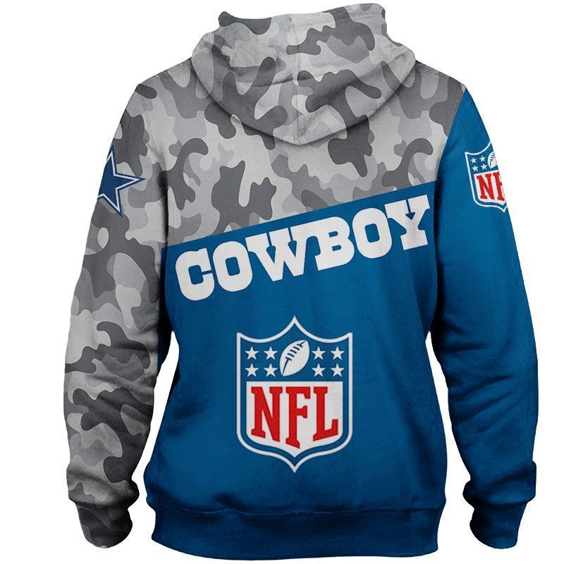Dallas Cowboys Custom 6 Hoodie