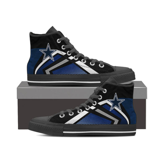 Dallas Cowboys High Top Shoes 020