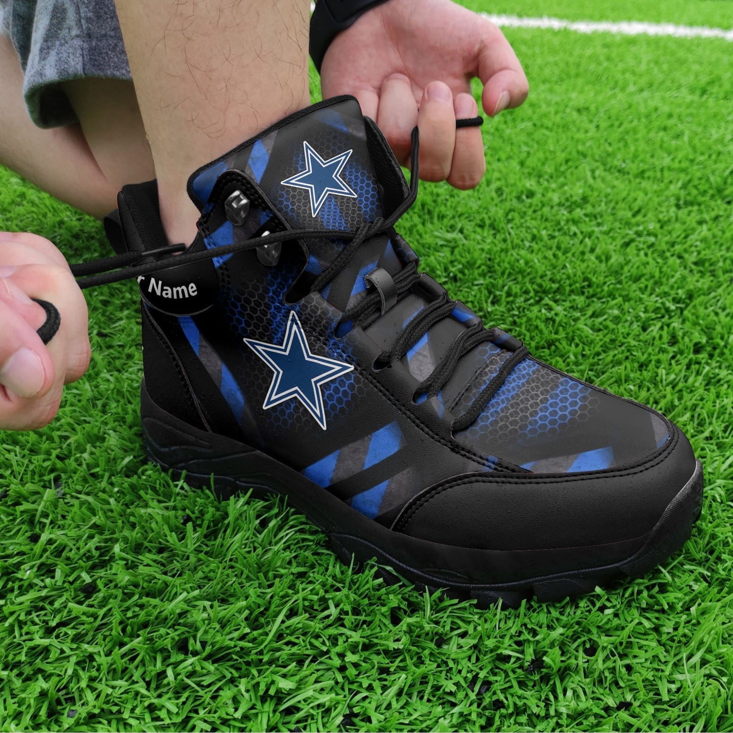 Dallas Cowboys Hiking Personalized Shoes 14